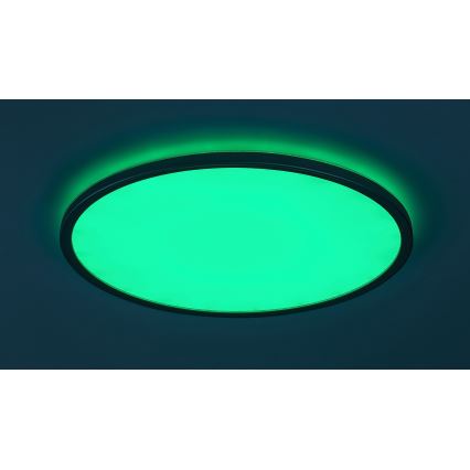 Rabalux - LED RGB dimbar taklampa LED/22W/230V Wi-Fi Tuya + fjärrkontroll