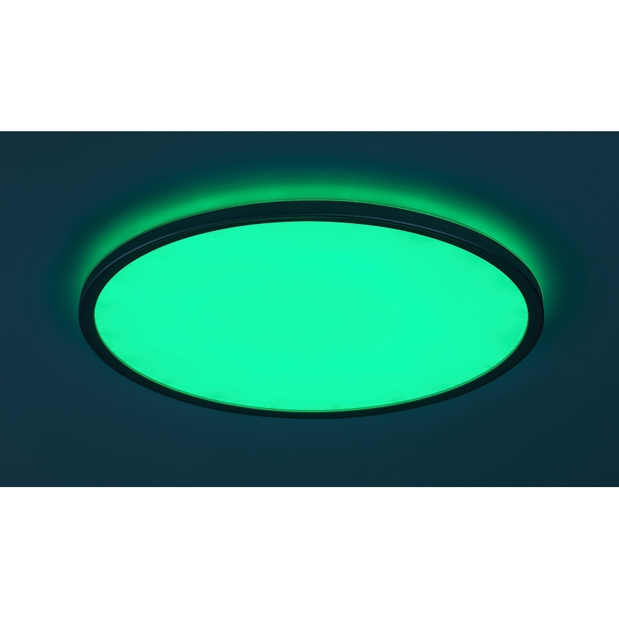 Rabalux - LED RGB dimbar taklampa LED/22W/230V Wi-Fi Tuya + fjärrkontroll