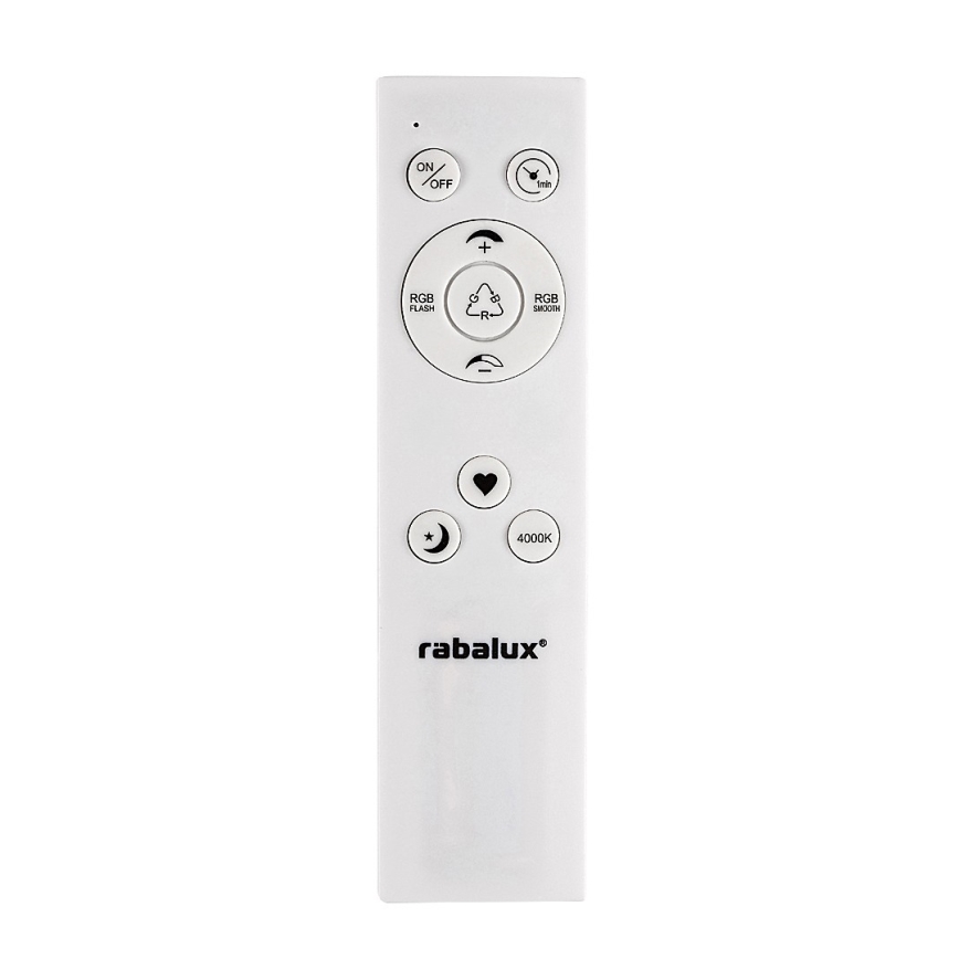 Rabalux - LED RGB dimbar taklampa LED/22W/230V Wi-Fi Tuya + fjärrkontroll