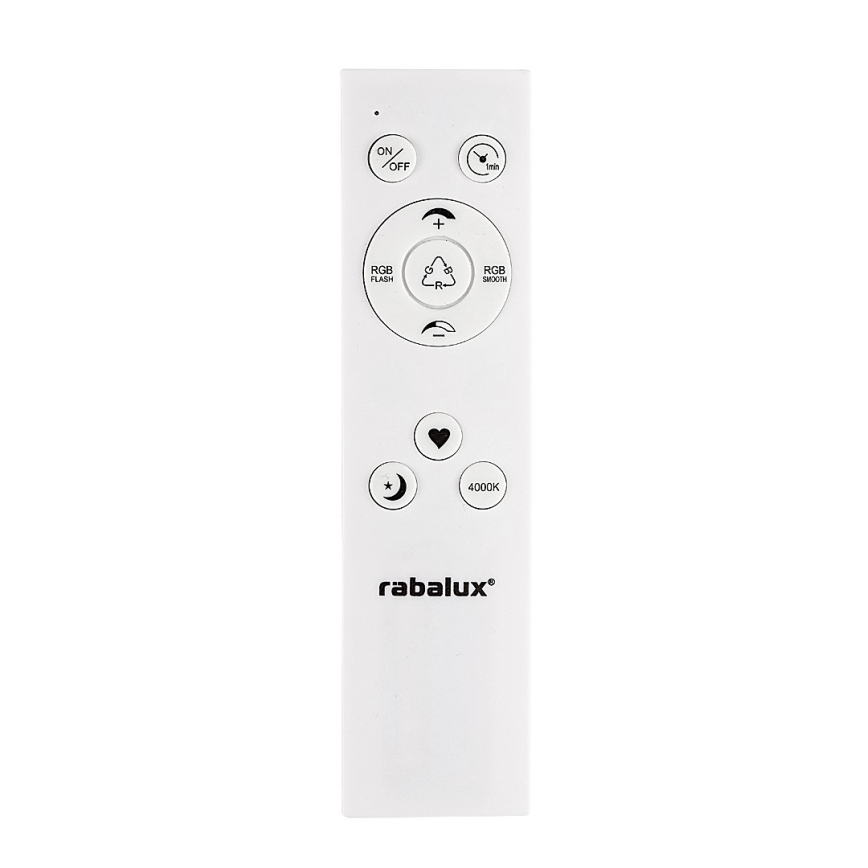 Rabalux - LED RGB dimbar taklampa LED/22W/230V Wi-Fi Tuya + fjärrkontroll