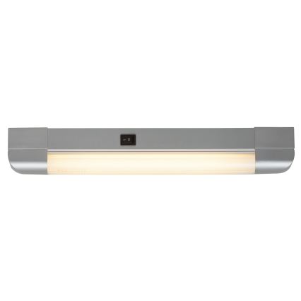 Rabalux - LED underskåpsbelysning för kök BAND LIGHT 1xG13/10W/230V 39,5 cm silver