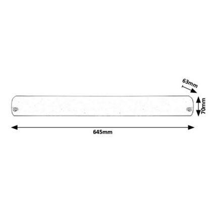 Rabalux 2348 - LED köksbelysning bänk ARCHIE LED/14,5W/230V