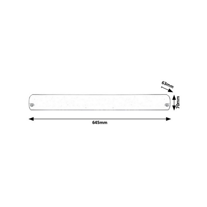 Rabalux 2348 - LED köksbelysning bänk ARCHIE LED/14,5W/230V