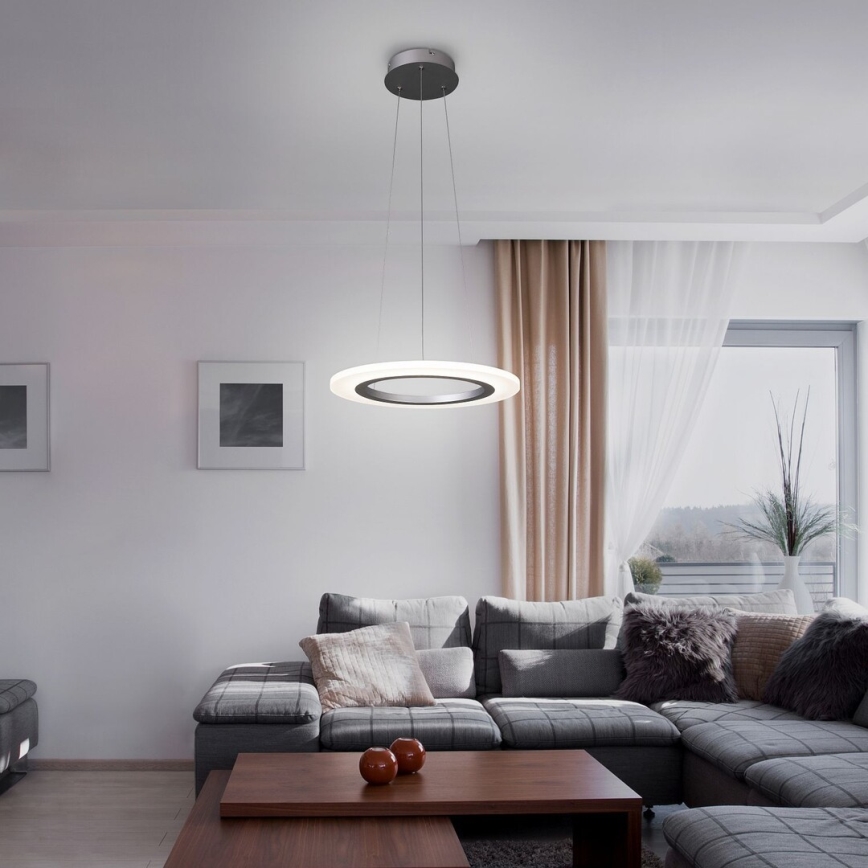 Rabalux 2428 - LED Ljuskrona ADRIENNE LED/20W/230V silver