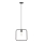 Rabalux 2570 - Hängande lampa LEVI E27/60W