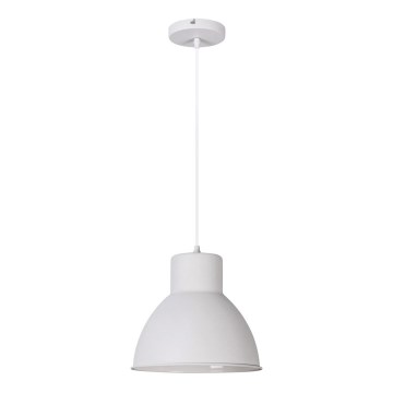 Rabalux 2577 - Ljuskrona DEREK 1xE27/60W/230V vit