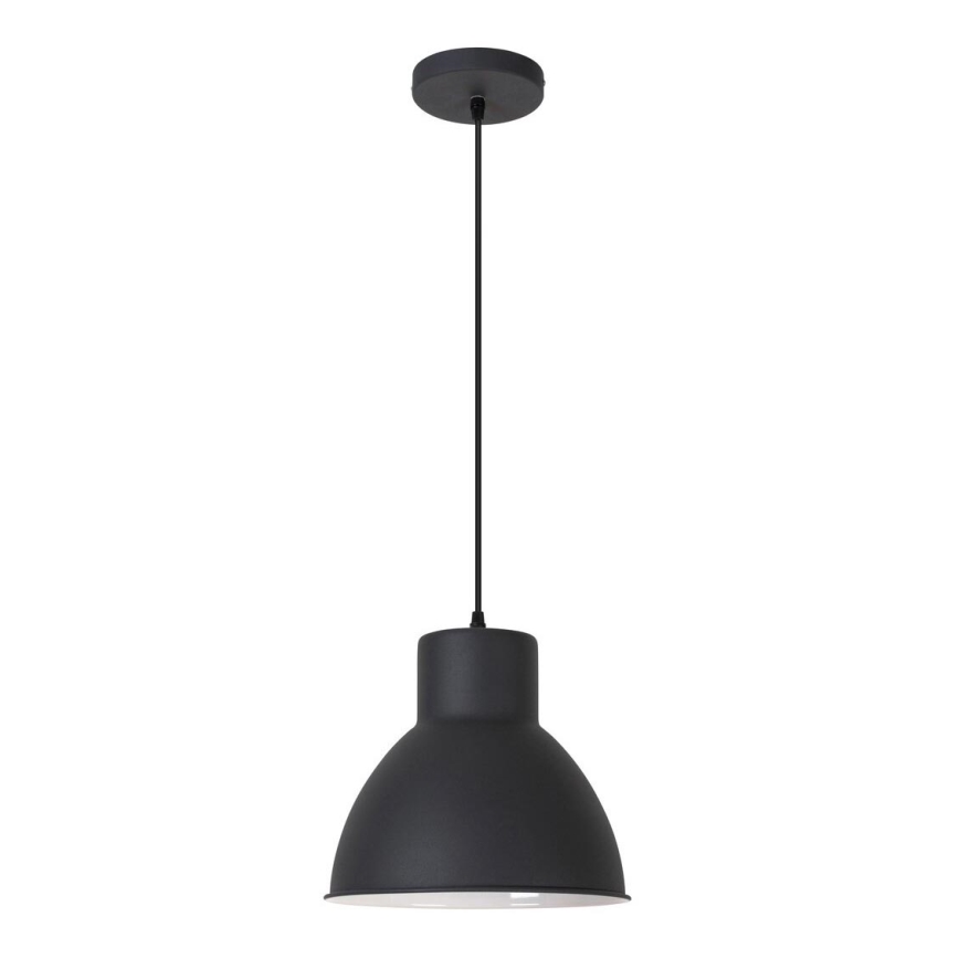Rabalux 2578 - Ljuskrona DEREK 1xE27/60W/230V svart