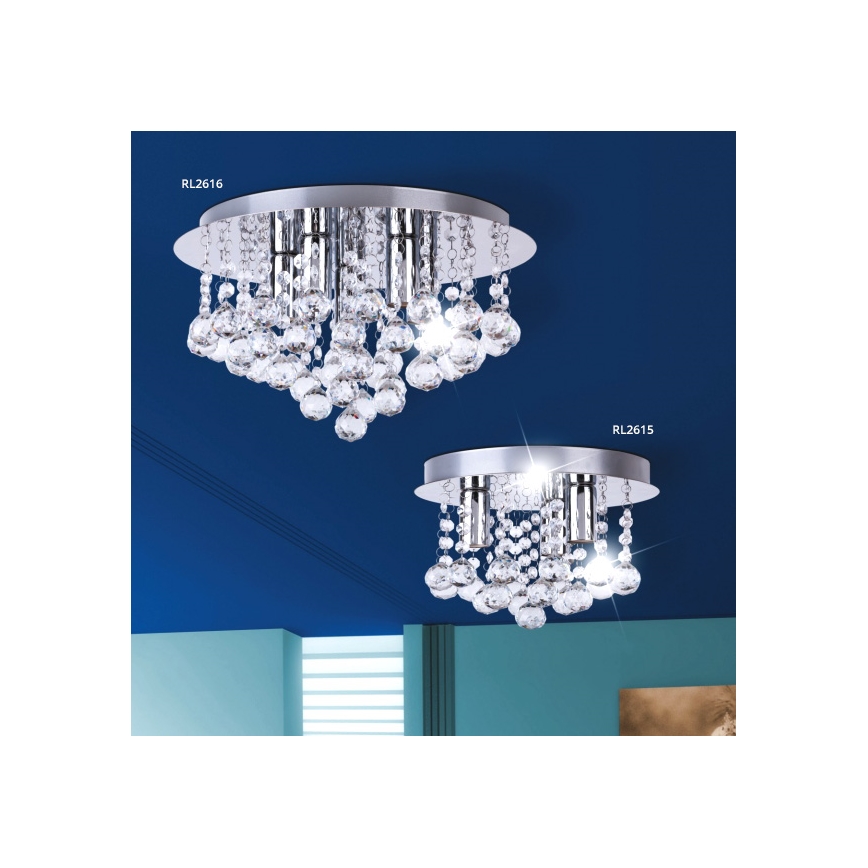 Rabalux 2615 - Takbelysning CORINNA 3xE14/40W/230V