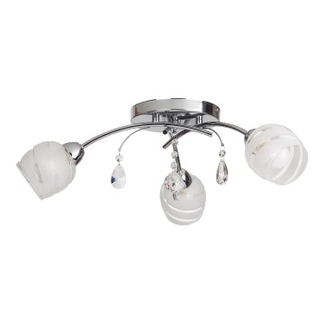 Rabalux 2621 - Takbelysning MELISSA 3xE14/60W/230V