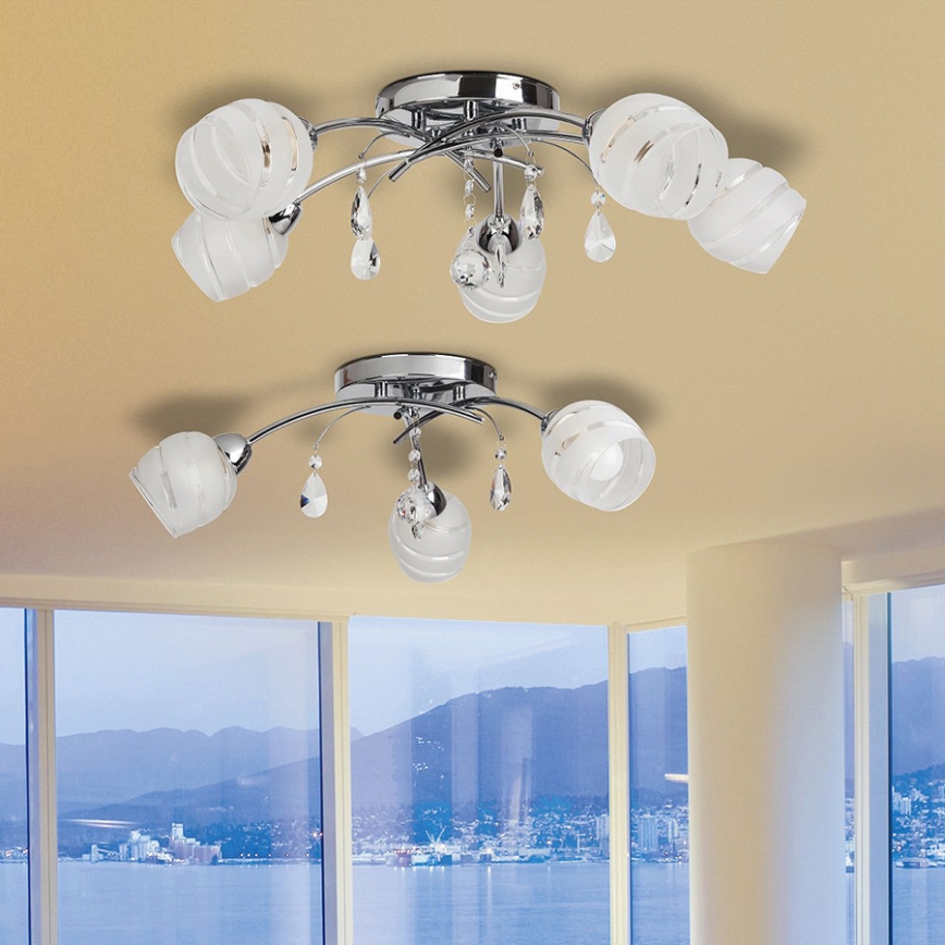 Rabalux 2622 - Takbelysning MELISSA 5xE14/60W/230V