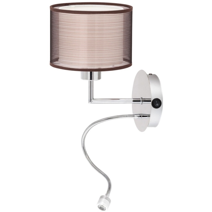 Rabalux 2629 - Väggbelysning ANASTASIA E27/60W + LED/1W
