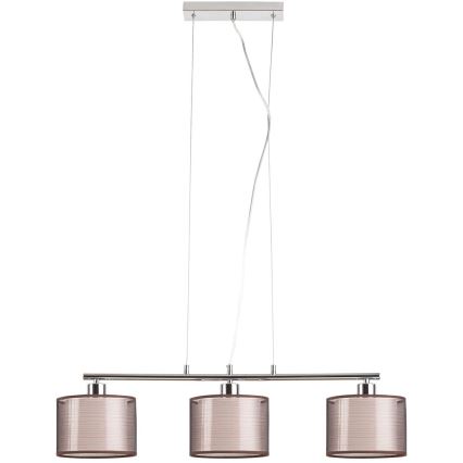 Rabalux 2630 - Hängande lampa ANASTASIA 3xE27/60W