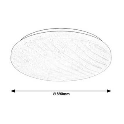 Rabalux 2675 - LED Dimbar Takbelysning MILENA LED/24W/230V