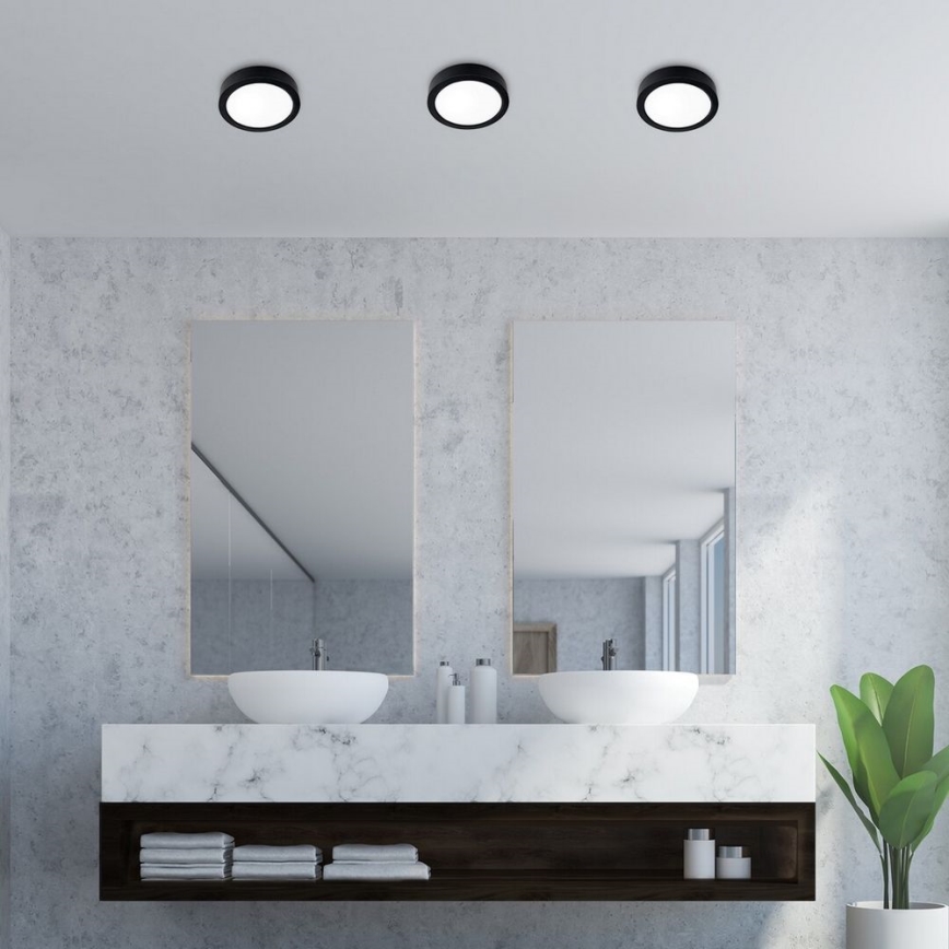 Rabalux - LED taklampa för badrum LED/24W/230V diameter 22 cm IP44