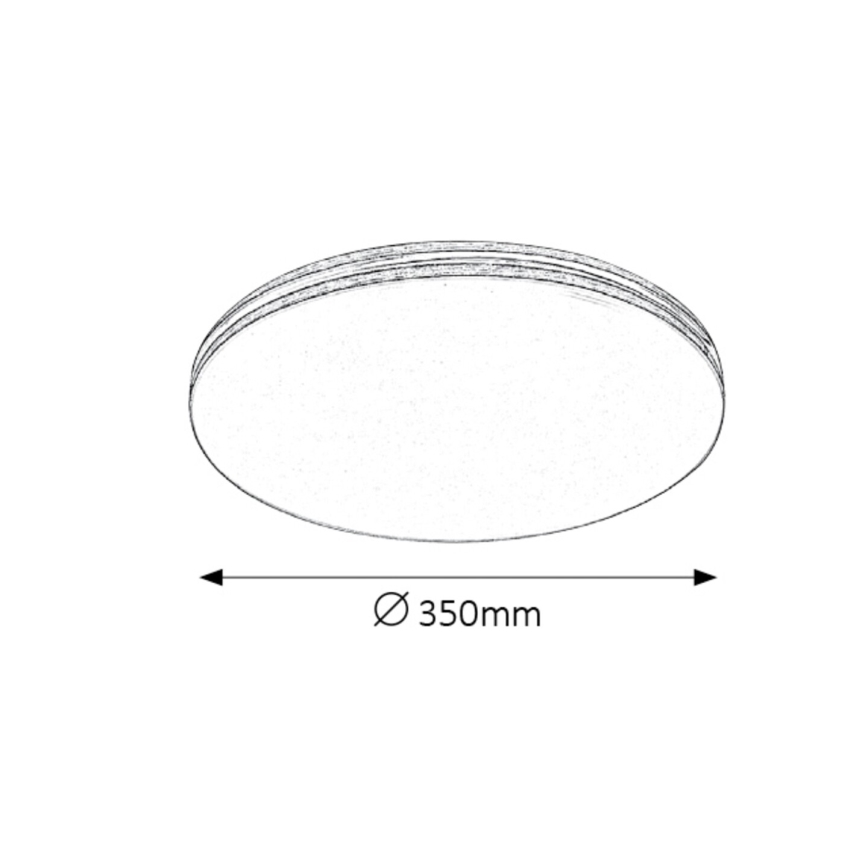 Rabalux 2763 - LED Takbelysning OSCAR 1xLED/18W/230V