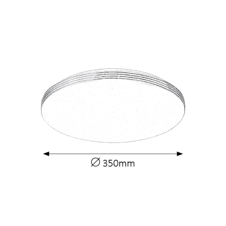 Rabalux 2783 - LED Takbelysning OSCAR 1xLED/18W/230V