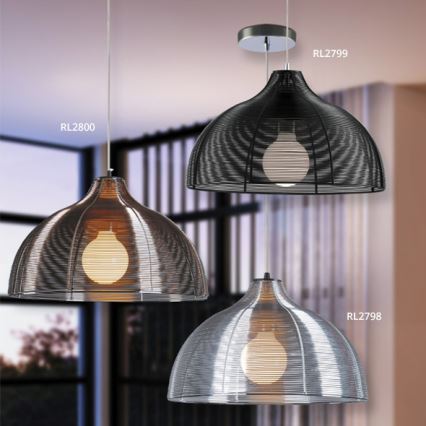 Rabalux 2800 - Hängande Ljuskrona ADDISON 1xE27/60W/230V