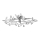 Rabalux 2839 - Takbelysning LILIAN 4xE14/40W/230V