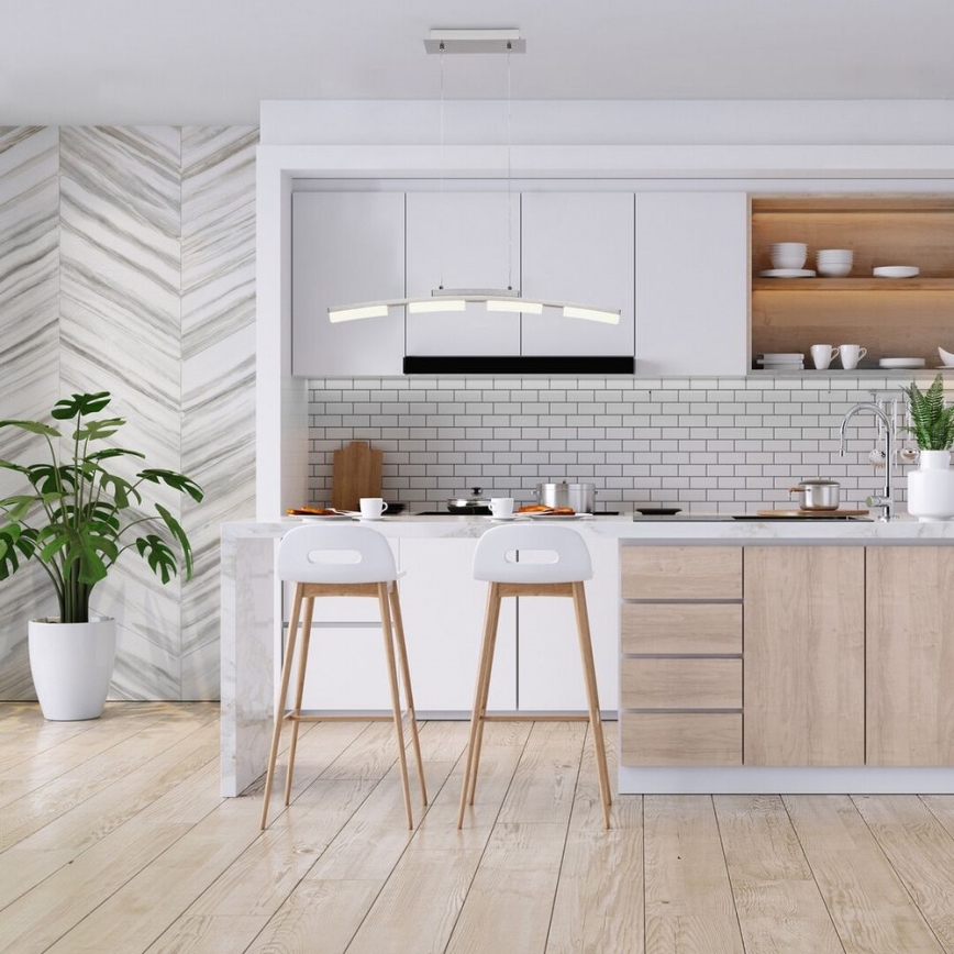 Rabalux - LED Dimbar ljuskrona med upphängning EUCALYPTUS LED/20W/230V