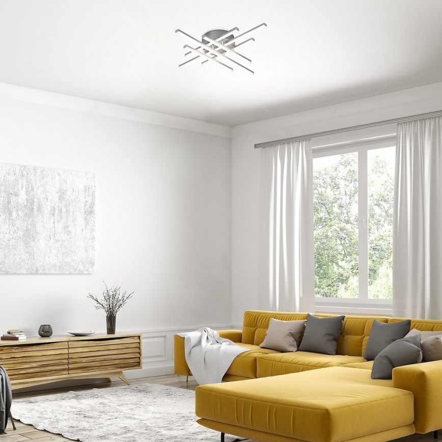 Rabalux - LED fäst ljuskrona 6xLED/40W/230V 4000K