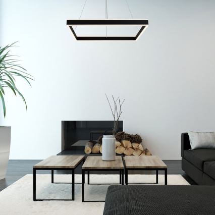 Rabalux - LED ljuskrona med upphängningsrem LED/60W/230V