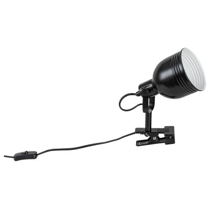 Rabalux 3092 - Spotlight med en klämma 1xE14/25W/230V svart