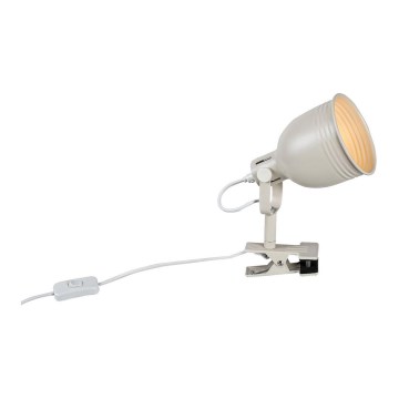Rabalux 3093 - Spotlight med klämma 1xE14/25W/230V beige
