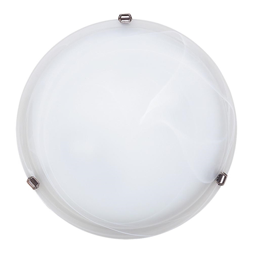 Rabalux 3302 - Takbelysning ALABASTRO 2xE27/60W/230V