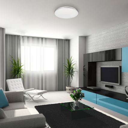 Rabalux - LED taklampa LED/36W/230V rund 53x53 cm