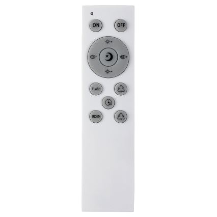 Rabalux - LED RGB Ljusreglerad vägglampa för badrum LED/18W/230V diameter 30 cm 3000-6500K IP44 + fjärrkontroll