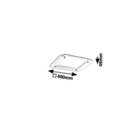 Rabalux 3489 - LED Takbelysning LORNA LED/18W/230V