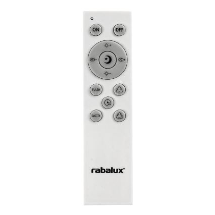 Rabalux - LED RGB Dimbar taklampa med högtalare LED/24W/230V Wi-Fi Tuya + fjärrkontroll