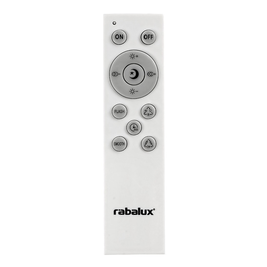 Rabalux - LED RGB Dimbar taklampa med högtalare LED/24W/230V Wi-Fi Tuya + fjärrkontroll