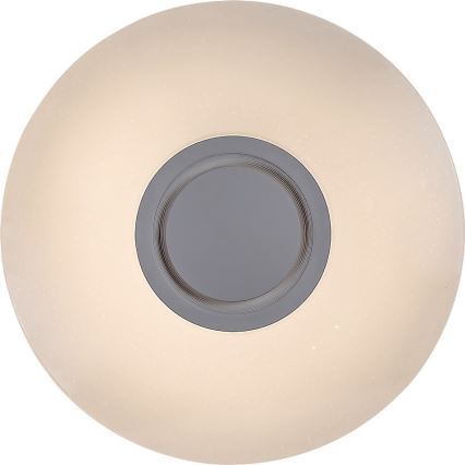 Rabalux - LED RGB dimmbar taklampa med högtalare LED/24W/230V Wi-Fi Tuya + fjärrkontroll Ø 40 cm