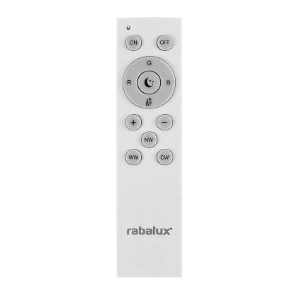 Rabalux - LED RGB dimbar taklampa LED/40W/230V 2700-6500K Wi-Fi Tuya + fjärrkontroll