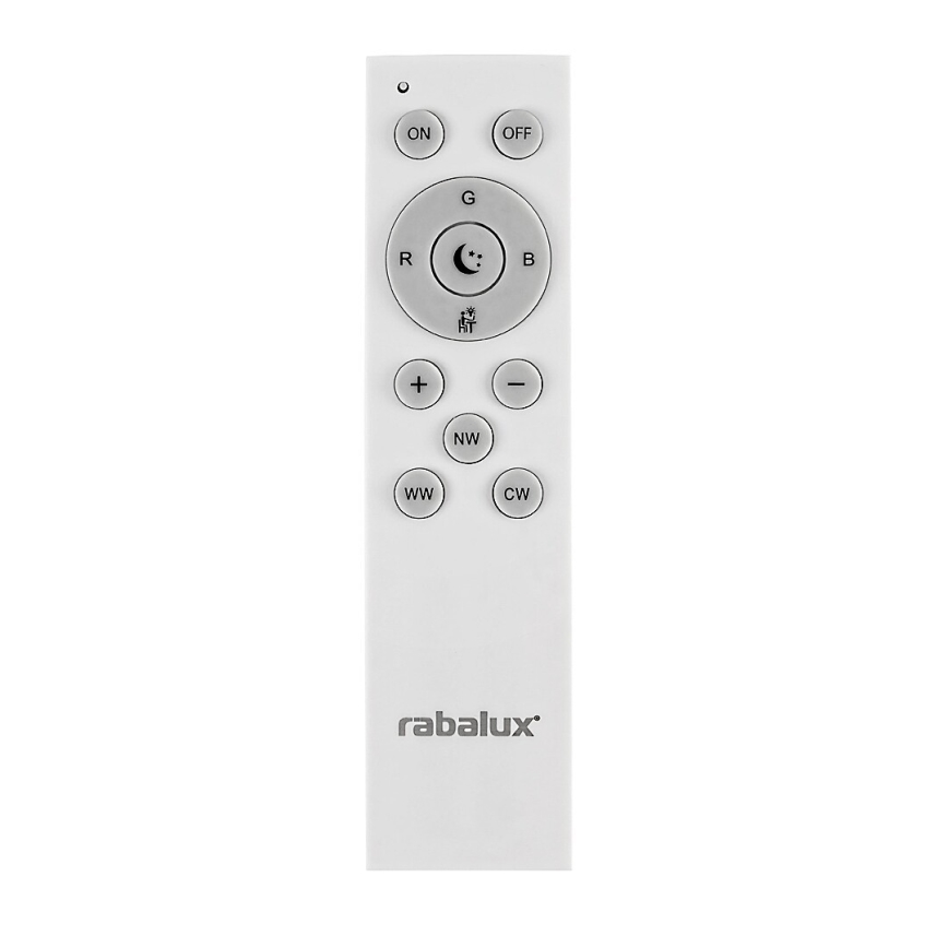 Rabalux - LED RGB dimbar taklampa LED/40W/230V 2700-6500K Wi-Fi Tuya Ø 51 cm + fjärrkontroll