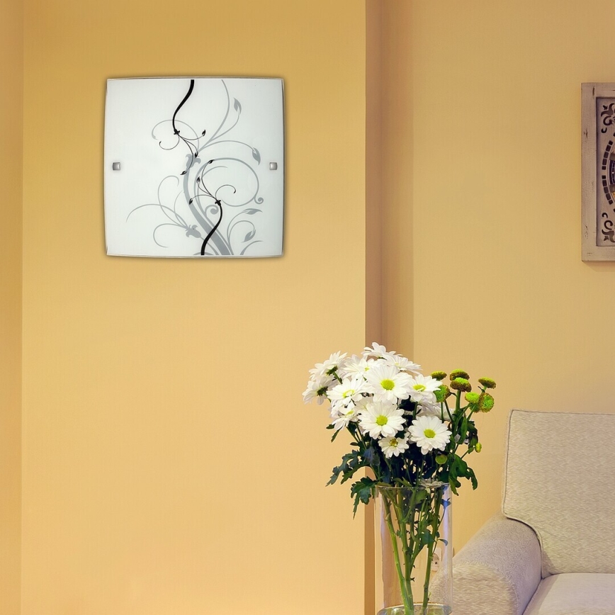 Rabalux 3693 - Takbelysning ELINA 2xE27/60W/230V