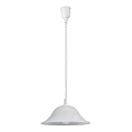Rabalux 3904 - Ljuskrona Pull-down ALABASTRO 1xE27/60W/230V