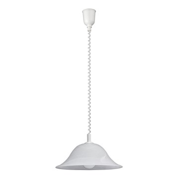 Rabalux 3904 - Ljuskrona Pull-down ALABASTRO 1xE27/60W/230V