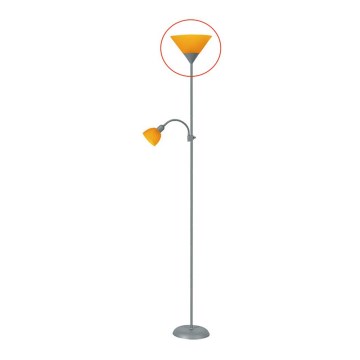 Rabalux 4026 - Ersättningslampskärm till golvlampa ACTION E27, stor - orange