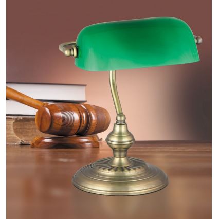 Rabalux 4038 - Bordslampa BANK 1xE27/60W/230V