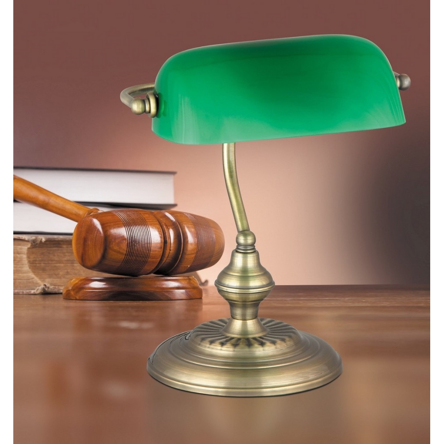 Rabalux 4038 - Bordslampa BANK 1xE27/60W/230V