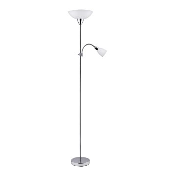 Rabalux 4059 - Golvlampa DIANA 1xE27/60W+E14/40W