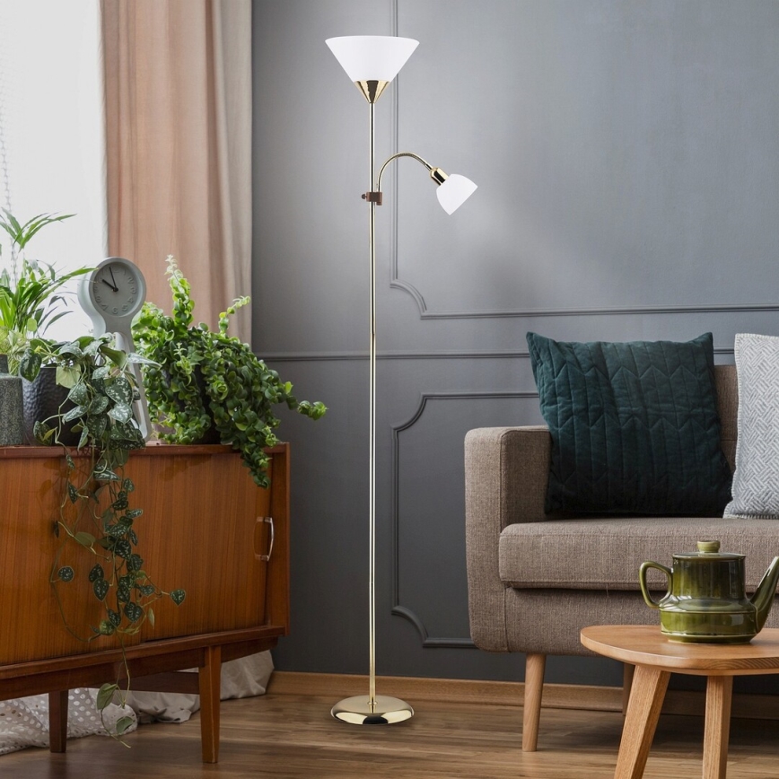 Rabalux 4060 - Golvlampa ACTION 1xE27/100W+E14/25W