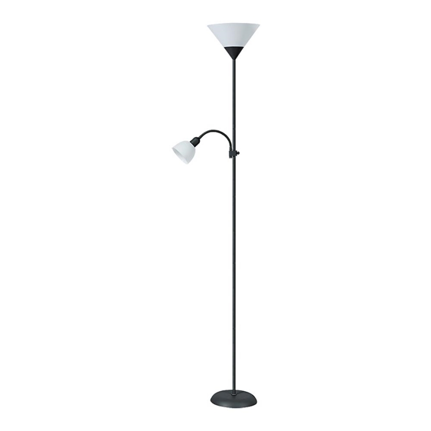 Rabalux 4062 - Golvlampa ACTION 1xE27/100W+E14/25W