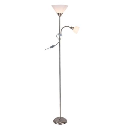 Rabalux 4064 - Golvlampa ACTION 1xE27/100W+E14/25W