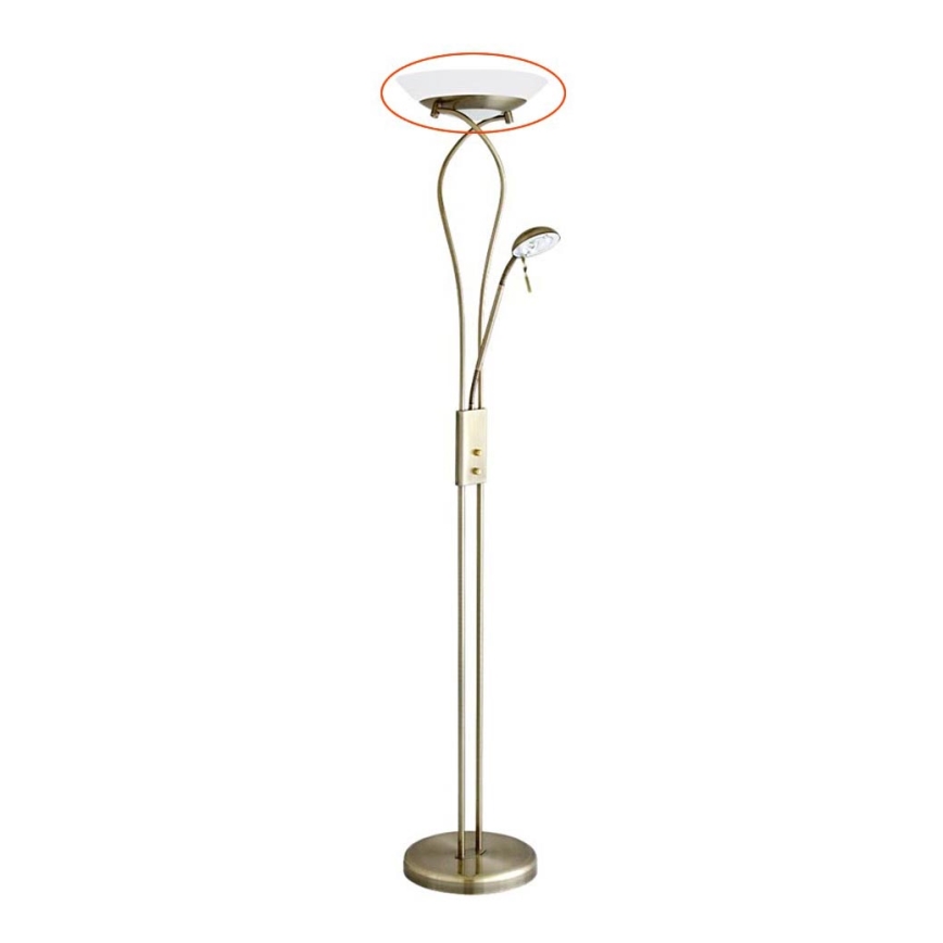 Rabalux 4078 - Ersättningsglas för golvlampa GAMMA R7s stor