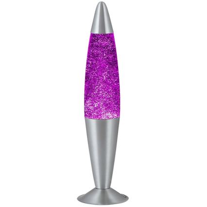 Rabalux 4115 - Lavalampa GLITTER 1xE14/25W/230V