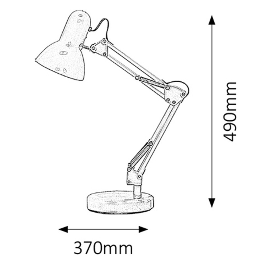 Rabalux 4179 - Bordslampa SAMSON 1xE27/60W/230V
