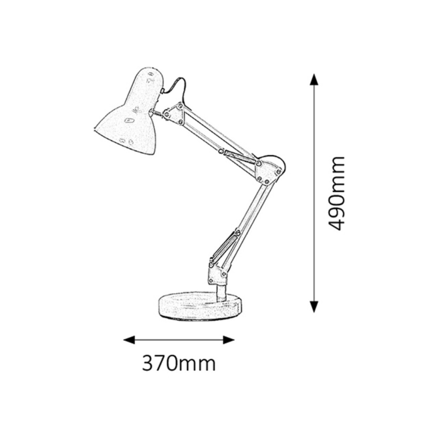 Rabalux 4211 - Bordslampa SAMSON 1xE27/60W/230V